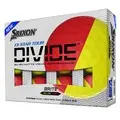 Srixon Q-Star Tour Divide Yellow/Red Golf Balls 